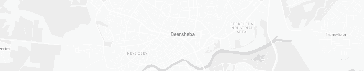 Mapa de Beersheba