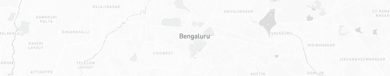Mapa de Bangalore