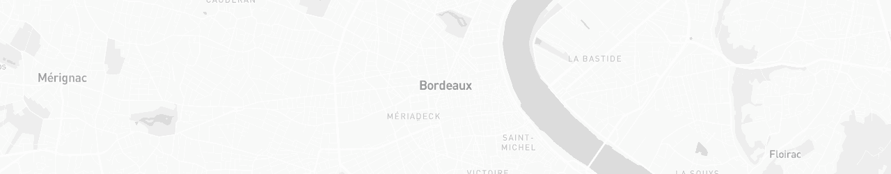 Mapa de Bordeaux