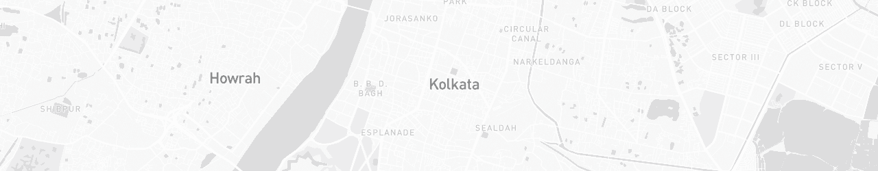 Mapa de Calcutá